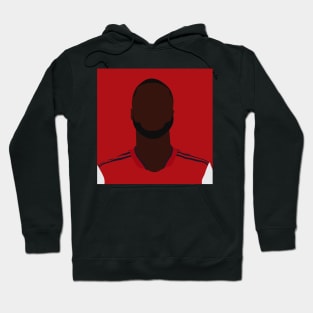 Nicolas Pepe Minimalistic Face Art Hoodie